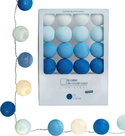 La Case de Cousin Paul Led Garland Plastic Kids Wall Light Lucien