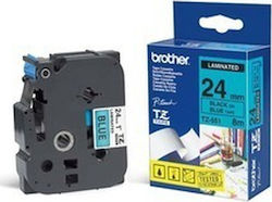 Brother TZE-551 Ταινία Ετικετογράφου 8m x 24mm σε Μπλε Χρώμα Brother TZE-551 Ταινία Ετικετογράφου 8m x 24mm σε Μπλε Χρώμα
