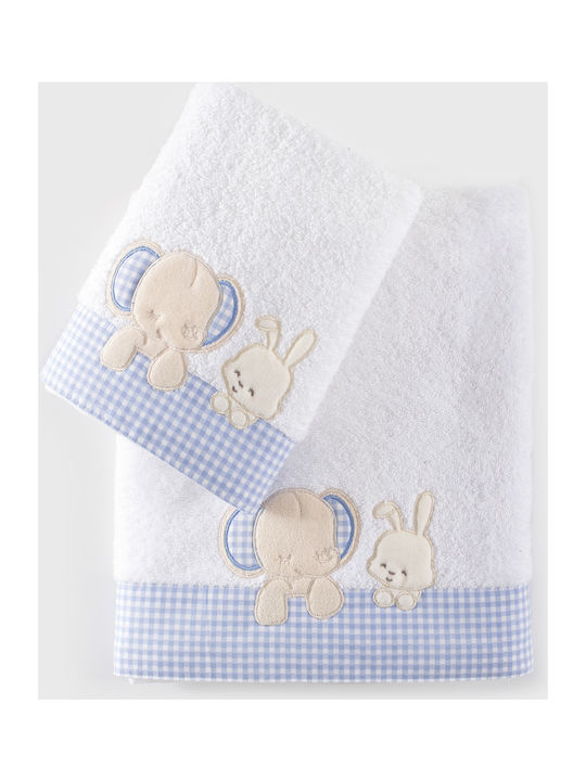 Rythmos Buddies Ciel Baby Towel Set 2pcs 500 gsm