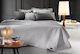 Guy Laroche Sofa Cushion Portrait from 100% Cotton Stone 45x45cm