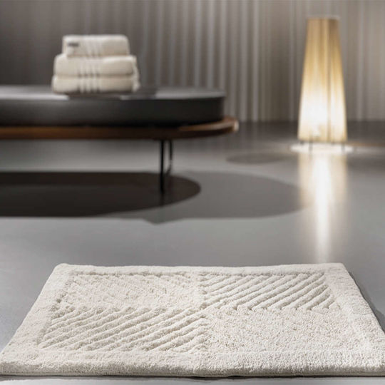 Guy Laroche Badematte Baumwolle Mozaik 1127091120041 Perla 70x120cm