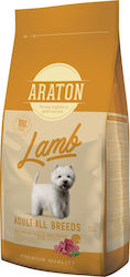 Araton Lamb 15kg Dry Food for Adult Dogs with Lamb, Corn and Poultry