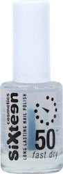 Sixteen Cosmetics Long Lasting 50'' Βερνίκι Νυχιών 11ml