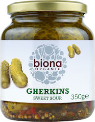 Biona Pickled Cucumbers Cucumbers With Agave 350gr