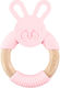 Nibbling Bo Bunny Teether Ring for Teething mad...