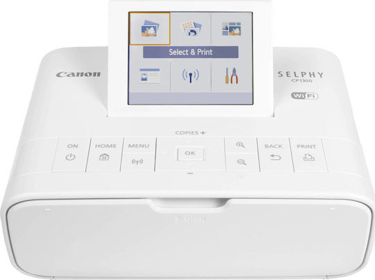 Canon Selphy CP1300 Thermal Photo Printer with Wi-Fi White