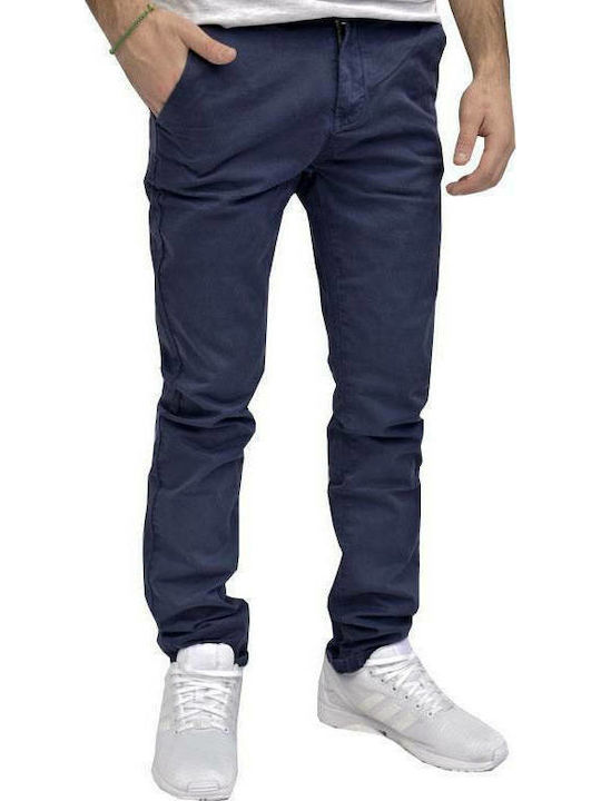 SENIOREN HERRENHOSE CHINOS BLAU 100536