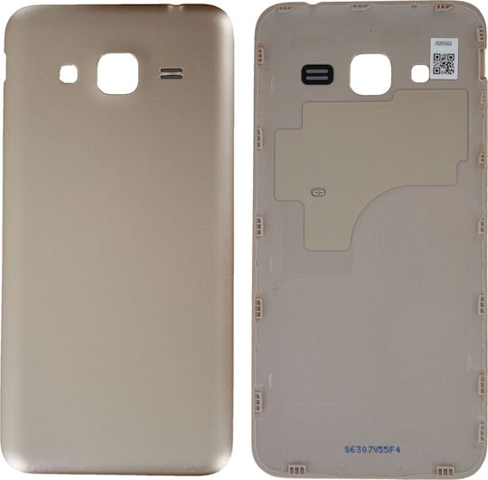 Batterieabdeckung Gold für Galaxy J3 2016