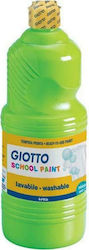 Giotto School Paint Tempera Paints Green Open i...