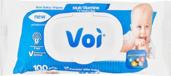 Voi by Smile Multi Vitamine Baby Wipes without Alcohol & Parabens 100pcs