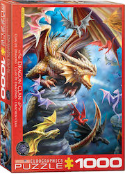 Dragon Clan Anne Stokes Puzzle 2D 1000 Bucăți