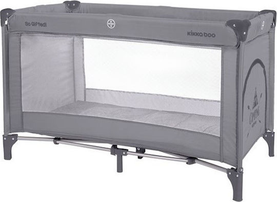 Kikka Boo So Gifted 2020 Playpen with Mattress Gray 124x64cm