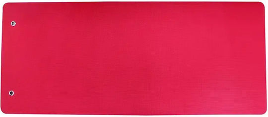 Olympus Sport Στρώμα Γυμναστικής Pilates Κόκκινο (140x60x1cm)