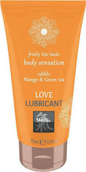 HOT Shiatsu Love Lubricant Λιπαντικό Gel Mango & Green Tea 75ml