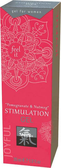 HOT Shiatsu Stimulation Стимулиращо Гел с аромат Гранат Индийско орехче 30мл