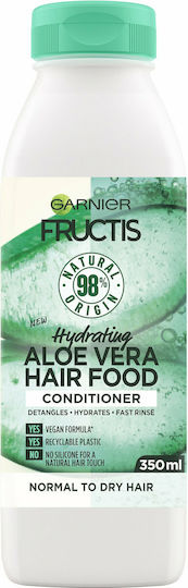 Garnier Fructis Hair Food Aloe Vera Balsam pentru Hidratare pentru Uscat Păr 350ml