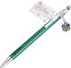 Harry Potter Slytherin Pen Ballpoint with Blue Ink Green