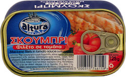 Altura Mackerel Fillet in Tomato 125gr