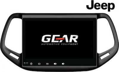 Gear Ηχοσύστημα Αυτοκινήτου για Jeep Compass (Bluetooth/USB/WiFi/GPS) με Οθόνη Αφής 10.1"