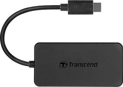 Transcend HUB2C USB 3.1 Hub 4 Porturi cu conexiune USB-C