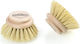 Kuchenprofi Lola Wooden Hand Cleaning Brushes Brown 2pcs