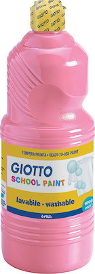 Giotto School Paint Tempera Farben Rosa in Flasche 1000ml 1Stück 000114454