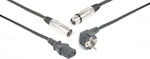 Power Dynamics Cable XLR male - XLR female 10m (CALIN198)