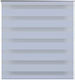 vidaXL Roller Blinds Zebra Double White W100xH175cm 240210