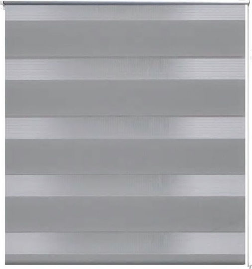 vidaXL Rollos Zebra Doppelt Gray B80xH175cm 240203