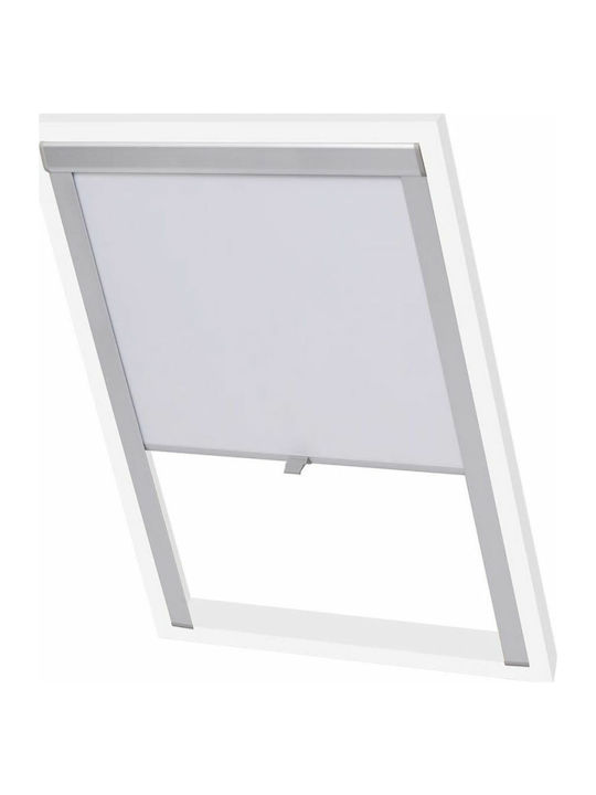 vidaXL Roller Blinds C04 Total Blackout White 1...