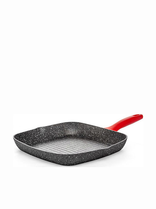 Luigi Ferrero Luigi Ferrero Grill Pan from Aluminum with Stone Interior Coating 28cm