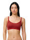 Fit Smart P EX Frauen Sport-BH Rot mit Polsterung