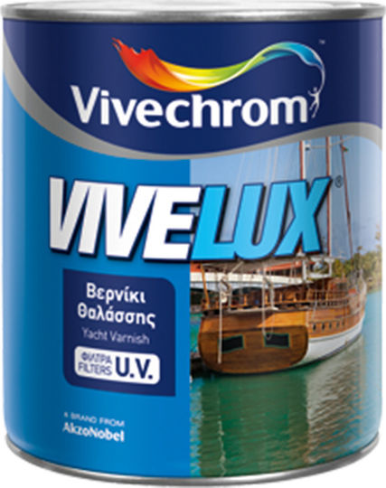 Vivechrom Vivelux Surface Varnish Solvent Based 501 Colorless Satin 750ml