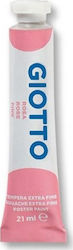 Giotto Tempera Tempera Colour Paint Tube 21ml Pink No 6