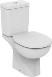 Ideal Standard Connect Classic Floor-Standing Toilet and Flush White Ideal Standard Connect Classic Floor-Standing Toilet and Flush White