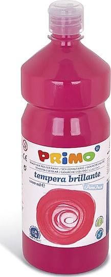 Primo Brillante Tempera Colour Paint Bottle 1000ml Red 301