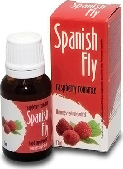 Cobeco Pharma Spanish Drops Raspberry Romance Stimulant cu Parfum Zmeură 15ml