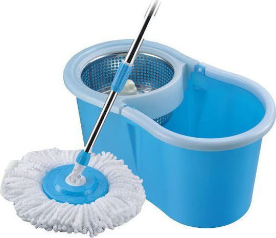 Rotating Bucket Set with Mop with Microfibers Easy Life Easy Mop