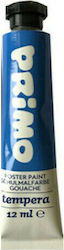 Primo Tempera Tempera Colour Paint Tube 12ml Blue Cobalt 540