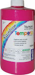 Rainbow Tempera Colour Paint Bottle 1000ml Fuchsia