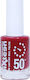 Sixteen Cosmetics Дълготраен 50'' Гланцов Лак З...