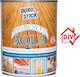 Durostick Colored Wood Stain Varnish Duroxyl Aqua Impregnation Varnish Water Light Walnut Matte 2.5lt