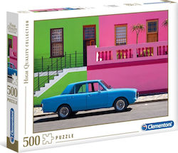 The Blue Car Puzzle 2D 500 Stücke
