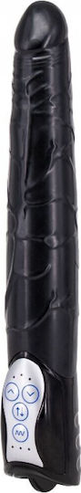 Seven Creations Long John Thrusting Realistisch Vibrator 28cm Black