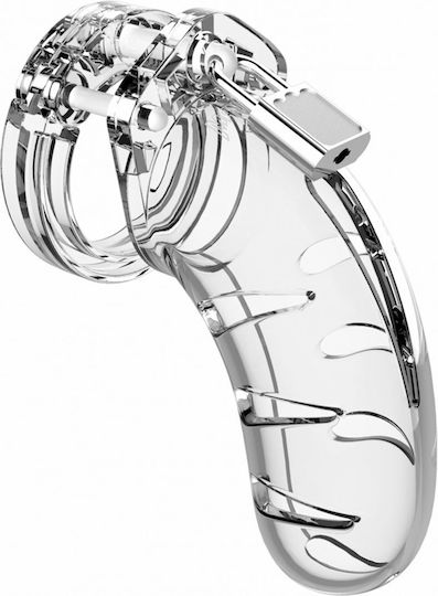 Shots Mancage Model 03 Chastity Клетка за Пенис в Прозрачен Цвят