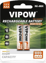 Vipow AAA 800mAh (2τμχ) Vipow AAA 800mAh (2τμχ)