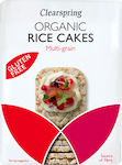 Clearspring Organic Rice Cakes Πολύσπορες Gluten-Free 1x130gr