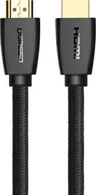 Ugreen HDMI 2.0 Braided Cable HDMI male - HDMI male 1.5m Black