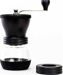 Hario Ceramic Skerton Plus Manual Coffee Grinder Black MSCS-2DTB