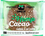 Kookie Cat Biologice Biscuiți Proteine Cannabis Ovăz Cu chipsuri Semințe și cacao Vegan 1buc 50gr